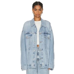 AGODLE Wayne Denim Jacket Small S Aritzia Revolve